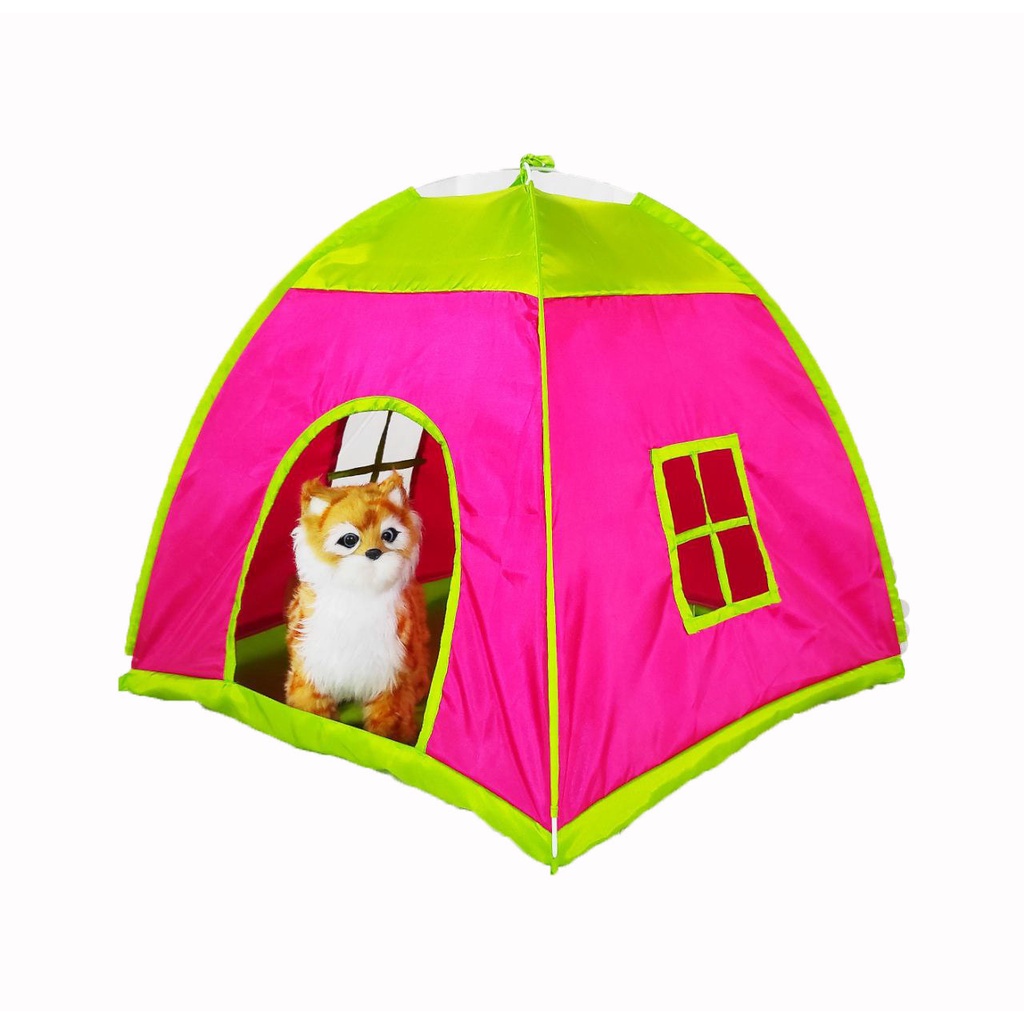 Tenda Pusy, Tenda Kucing, Tenda Meong, Kasur Kucing, Kandang Kucing, Aksesoris Kucing, Kalung Kucing