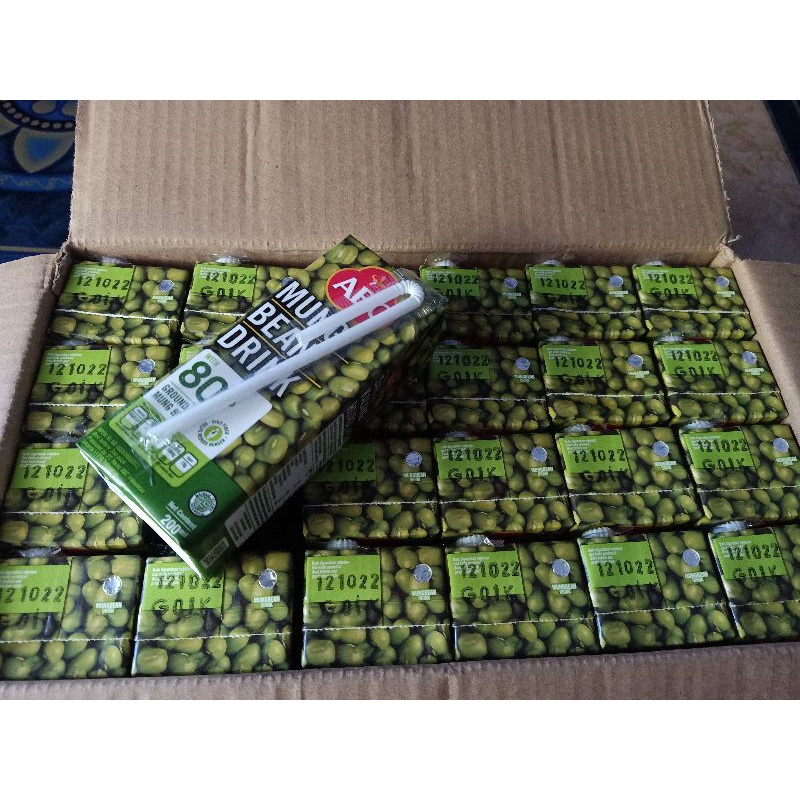 ABC SARI KACANG HIJAU 1 DUS ISI 24PCS 200ML