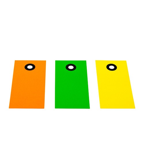 

IKEA KANNETECKEN Tag kado, kuning, oranye hijau