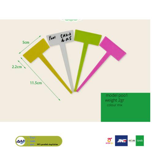 

label tanaman name tag penanda tancap pattern poo1 Best Seller