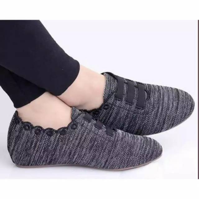 Flatshoes Slip on tali slavina terbaru sepatu balet