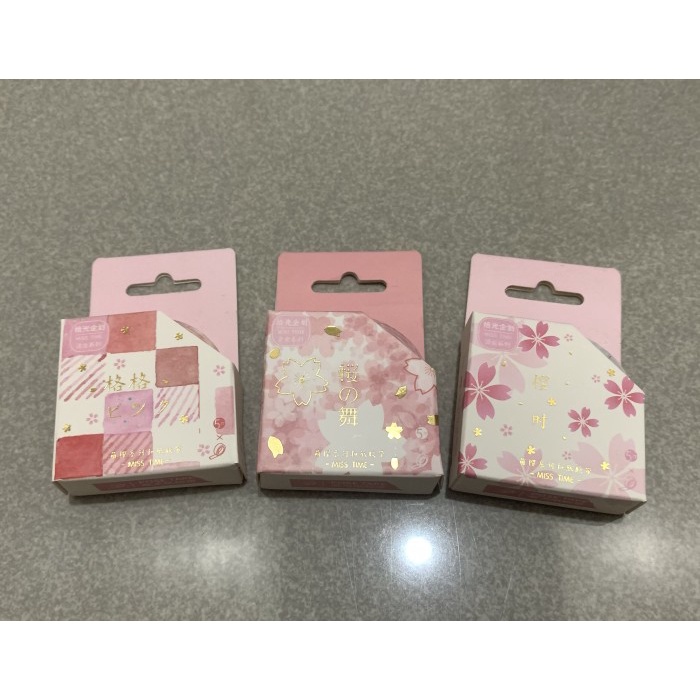 

Gaya Washi Tape Selotip Motif Sakura 15 Mm X 5 M Murah