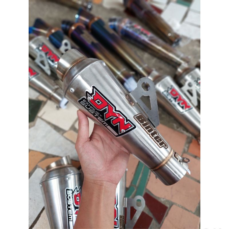 Slincer Knalpot Drag - Slincer Only - DYN Exhaust System Original-6