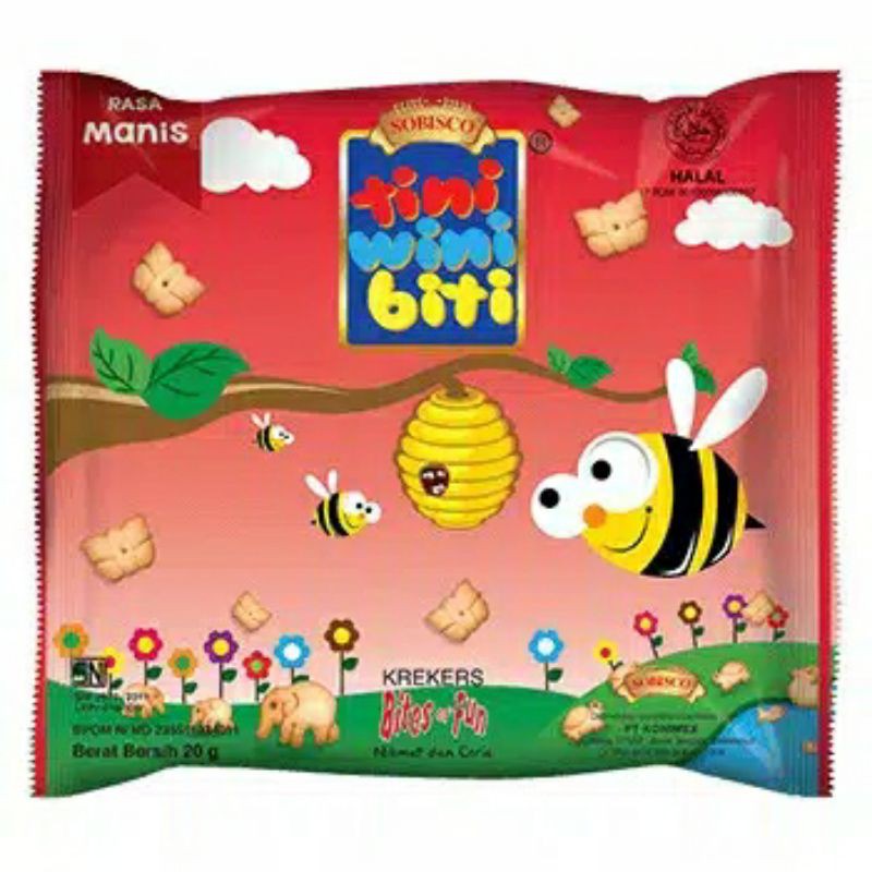 

TINI WINI BITI MANIS ( 1 paket isi 5 bungkus )