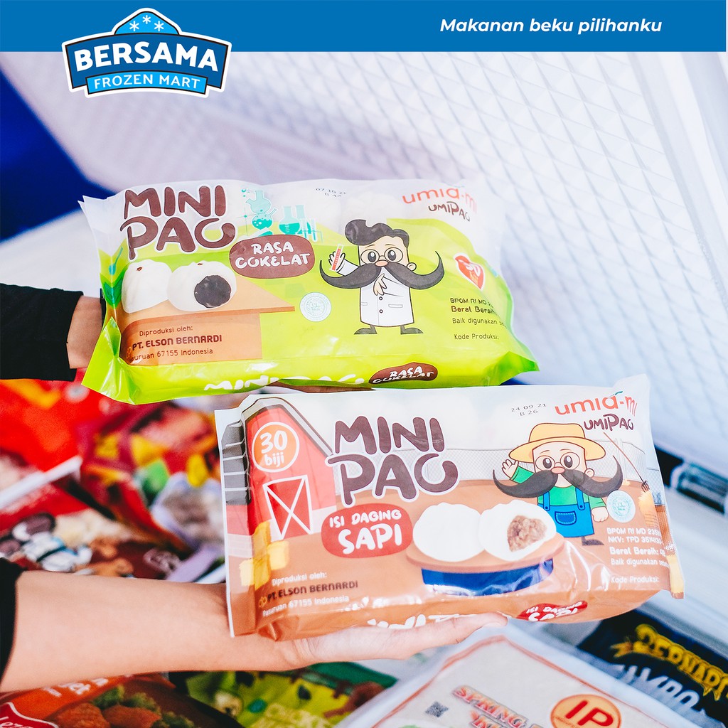 

UMIAMI MINIPAO ISI 30BJ RASA SAPI, AYAM, DAN COKELAT
