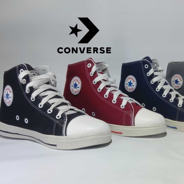 Sepatu Allstar Tinggi / Sepatu Convers Chuck Taylor Classic High / Sepatu sekolah hitam putih murah