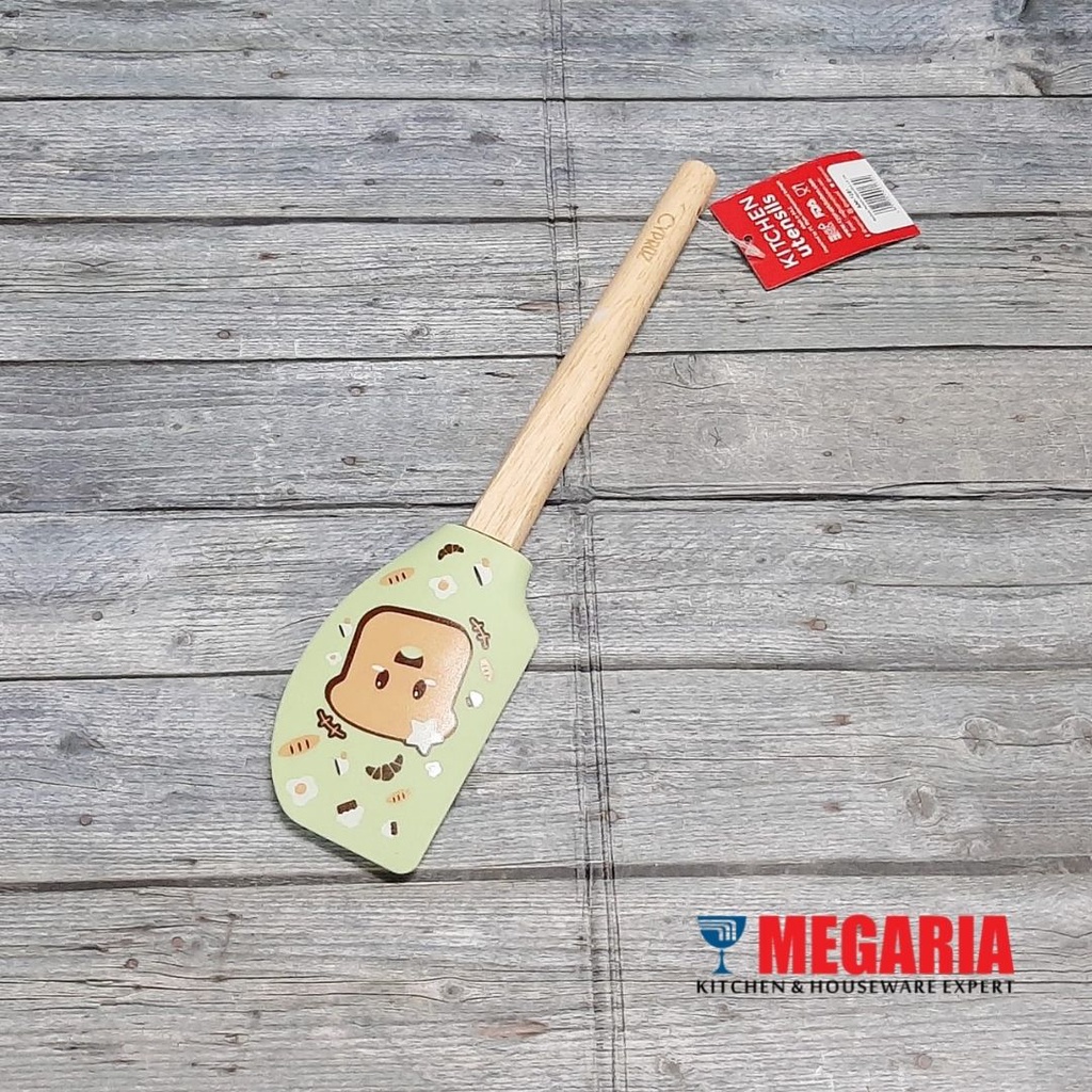 Spatula Silicone CYPRUS AM-1281  / Spatula sutil silikon anti panas