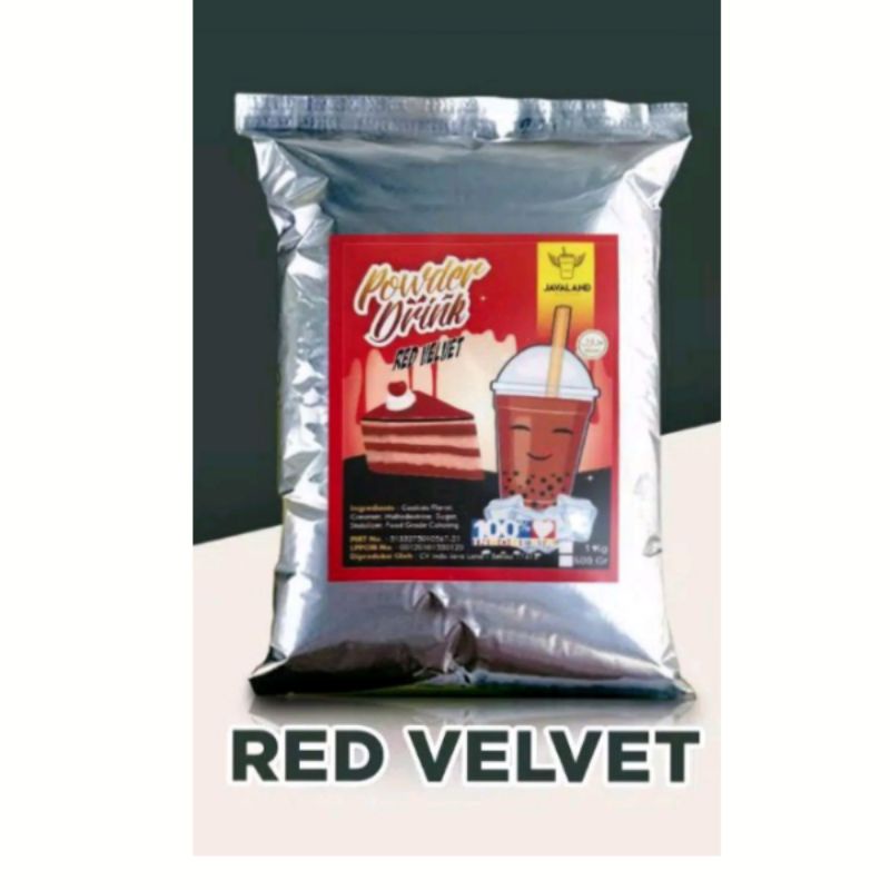 

Bubuk minuman regular rasa RED VELVET(1kg)