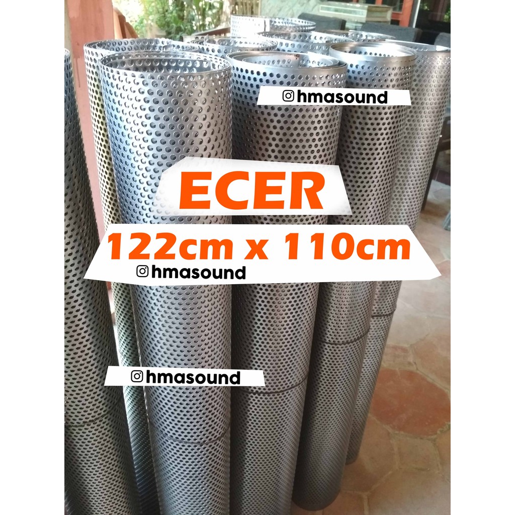 122 x 110 Ram Besi Grill Besi Speaker Sound System Eceran