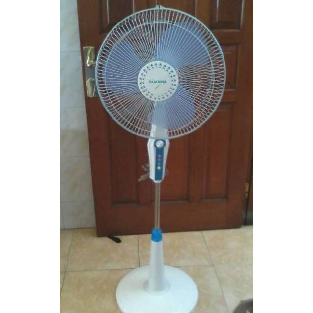 Okayama , 1605 ,  Kipas Angin Berdiri ,  Stand Fan , 16 inchi