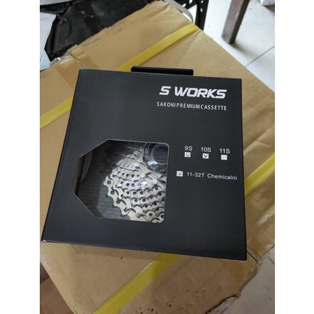 Freewheel Gear Sproket Gir Sprocket Sworks 10 speed 11 - 32T Taiwan