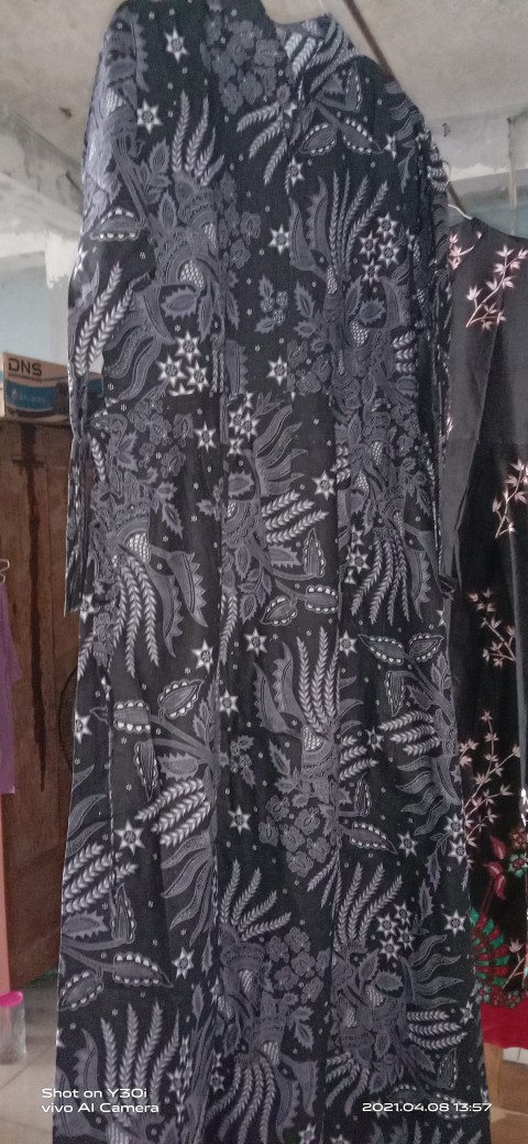 Gamis Batik Manggar, Padi,sekar,cantik,kubis,kipas,daun,kupu,nadine,gendis