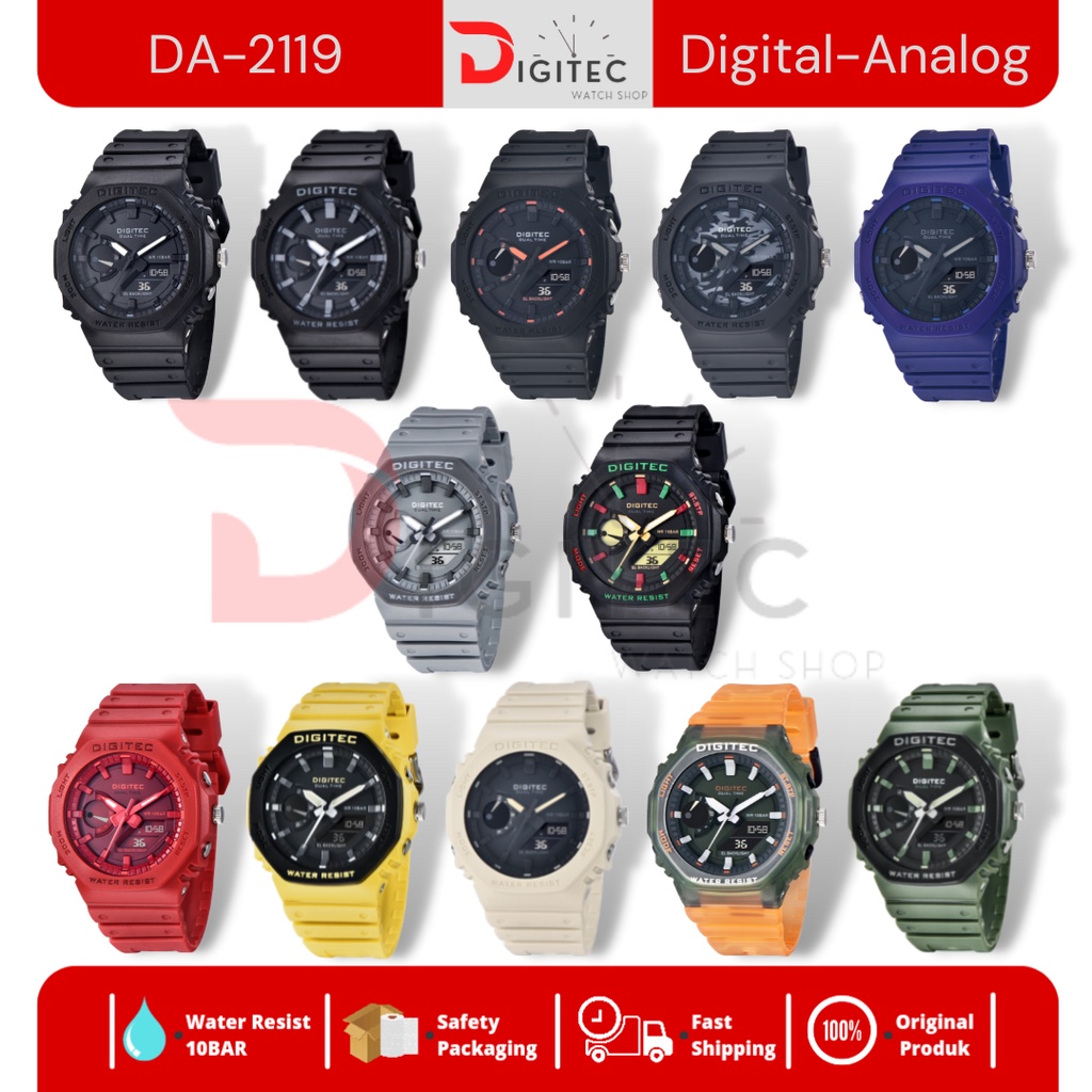 Jam Tangan DIGITEC DA-2119/DA 2119/DA2119 Digitec Original 100%