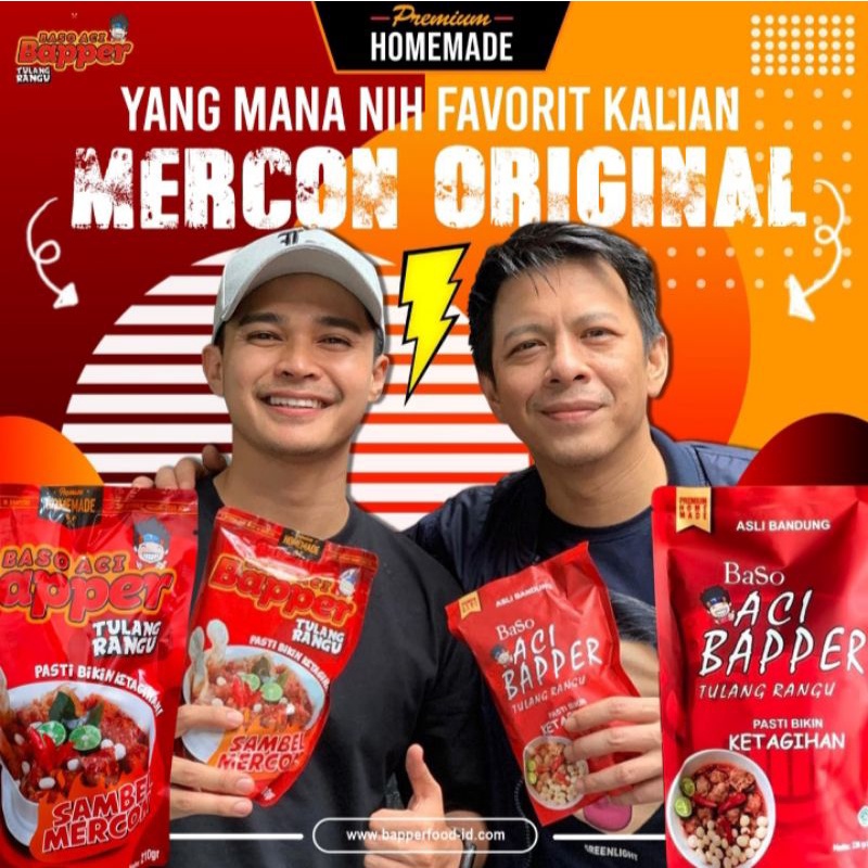 

BACI BAPPER BIASA VS MERCON