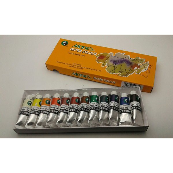 

Special Maries Watercolor 9mL set 12 - E.1306B Diskon