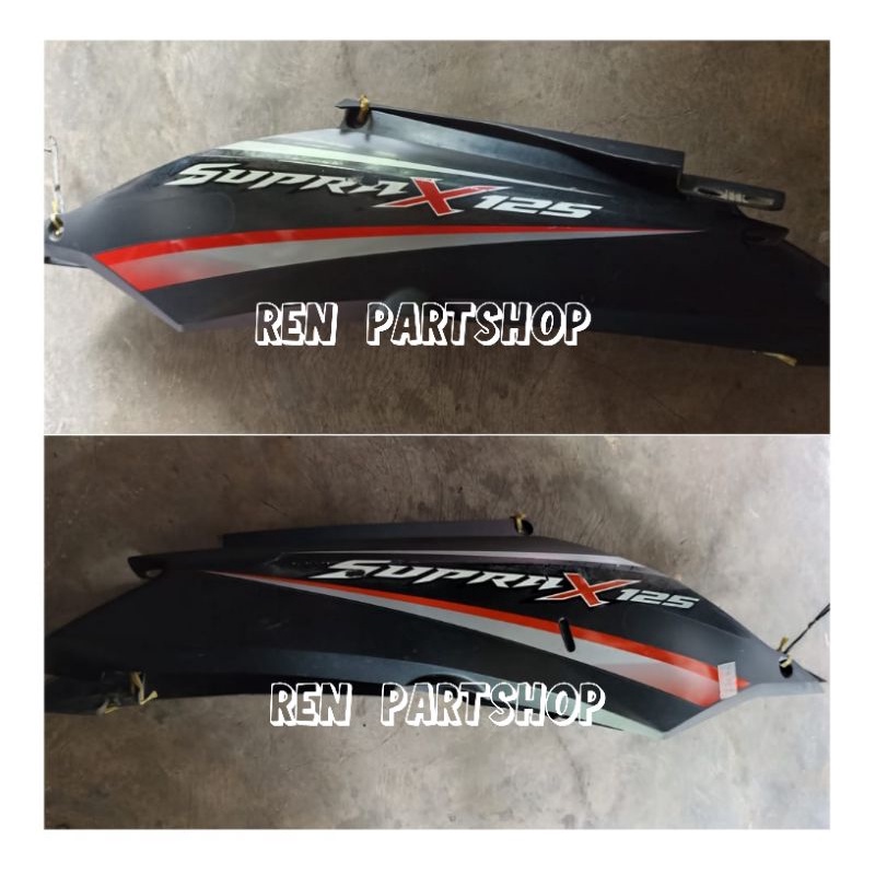 Cover Body Belakang Kanan Kiri Supra 125 Fi Injeksi 2015-2017 Bekas Copotan Motor