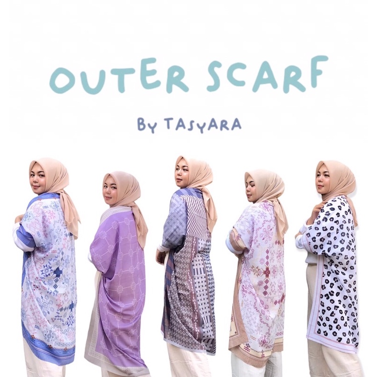 OUTER SCARF | SCARF OUTER by tasyara |