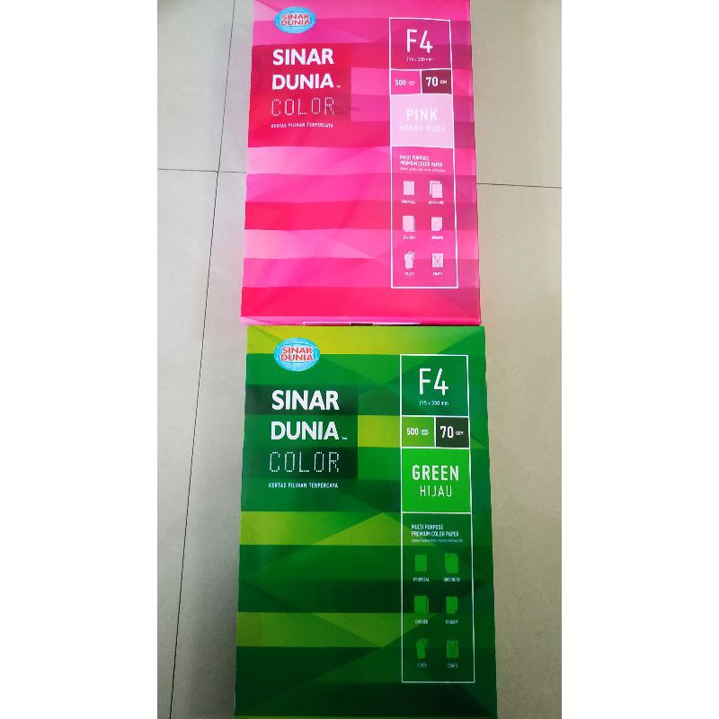 

Kertas HVS Warna