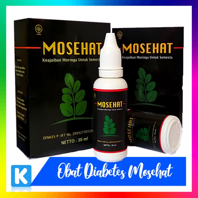 Mosehat Obat Diabetes Berkhasiat / Kencing Manis / Beser Tanfa Efek Samping