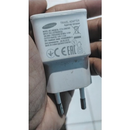 Adaptor Charger Original  Bawaan HP Samsung J6plus/J8/J8plus (Bekas) 2A