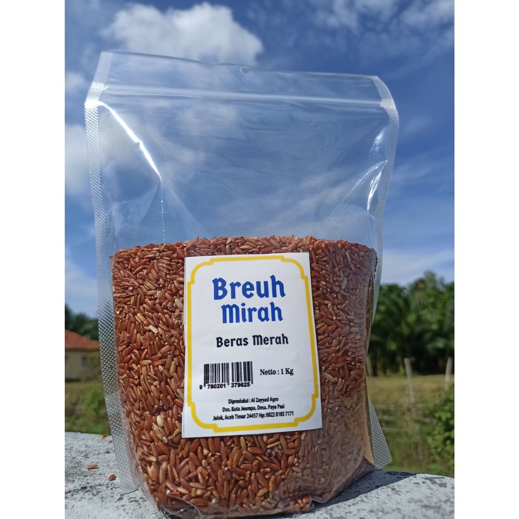 

Beras Merah 1 Kg produk lokal Aceh