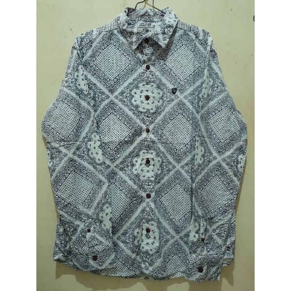 kemeja batik EMBA ORIGINAL rijekan pabrik no minus full tag