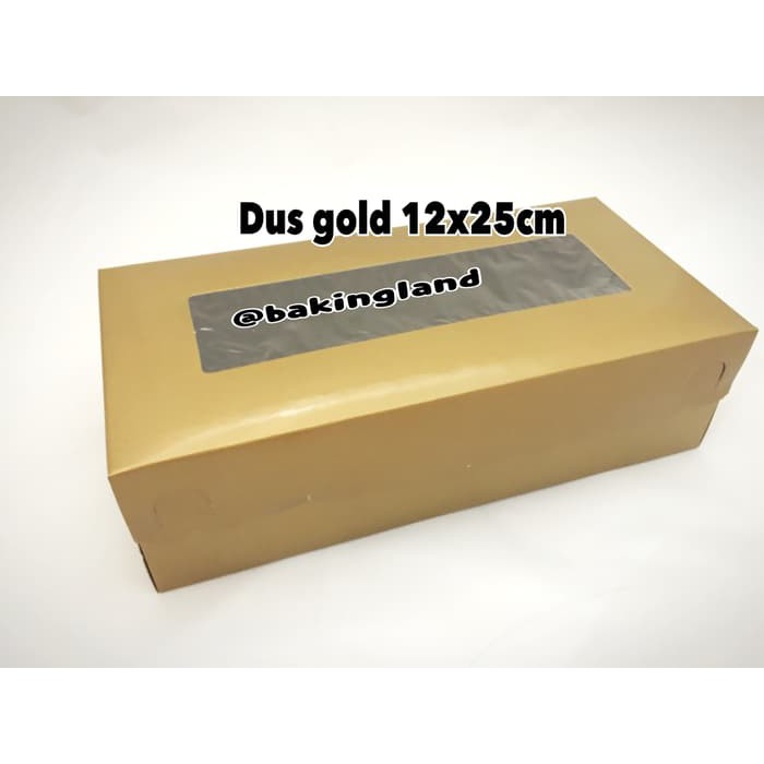 

Dijual dus gold 12x25x7cm Berkualitas