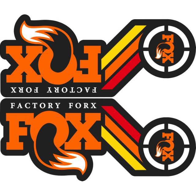 Decal sticker fork/shock FOX