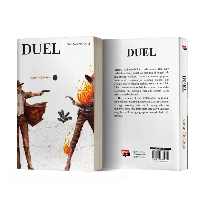 

Buku Duel Anton Chekhov - BASABASI