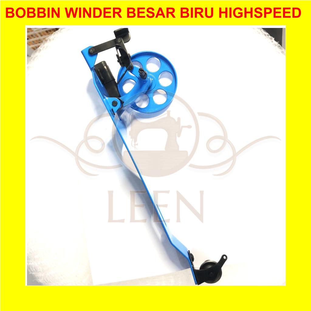 Bobbin Winder Penggulung Spool BESAR GRADE A Mesin Jahit Industri LEEN