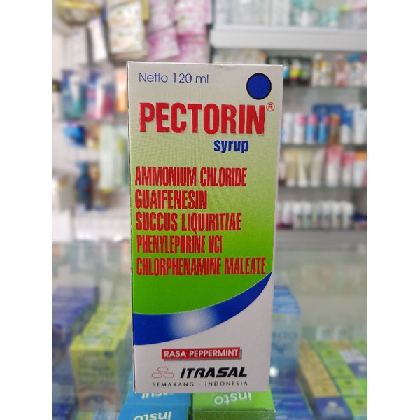 Pectorin Sirup 120ML / Obat Batuk &amp; Pilek