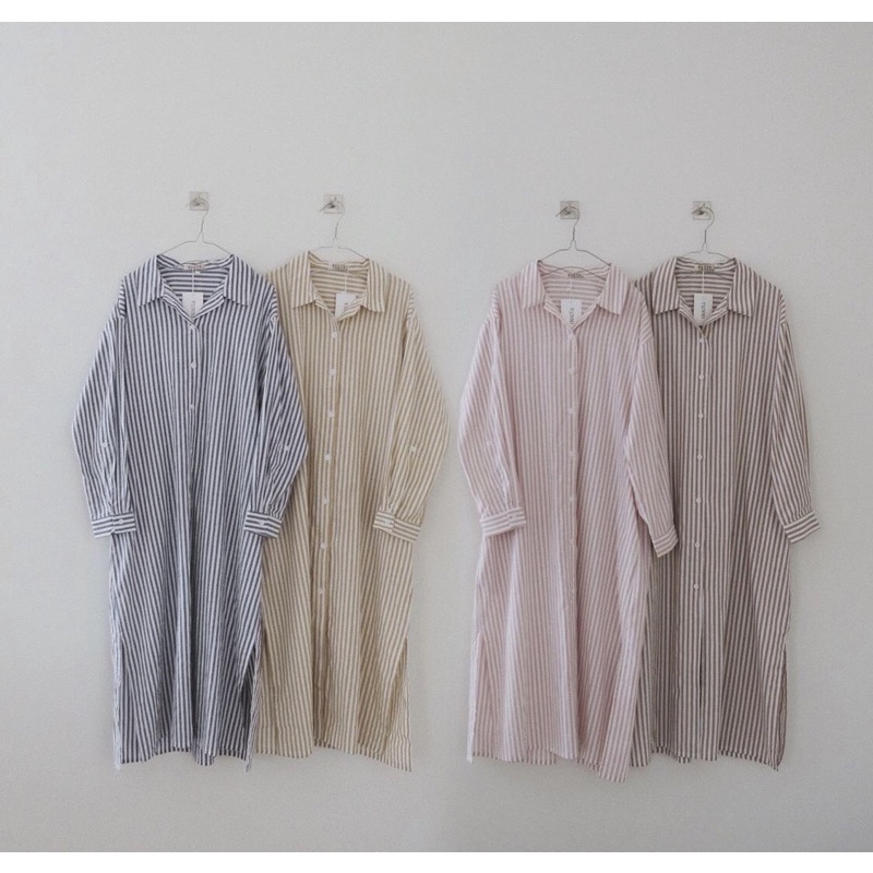 LONG STRIPE TUNIC HIJAB NUETA