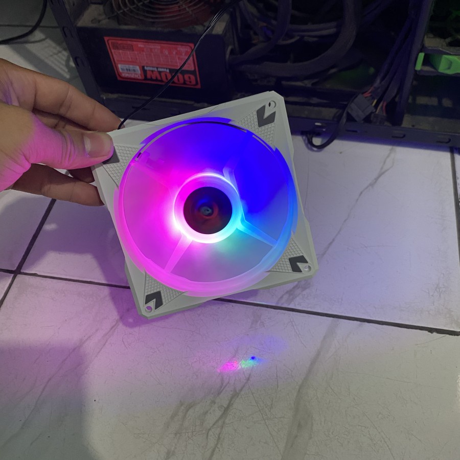 XBT Blade Static Fan Casing 12CM RING LED RGB - Fan Case XB-118 RGB