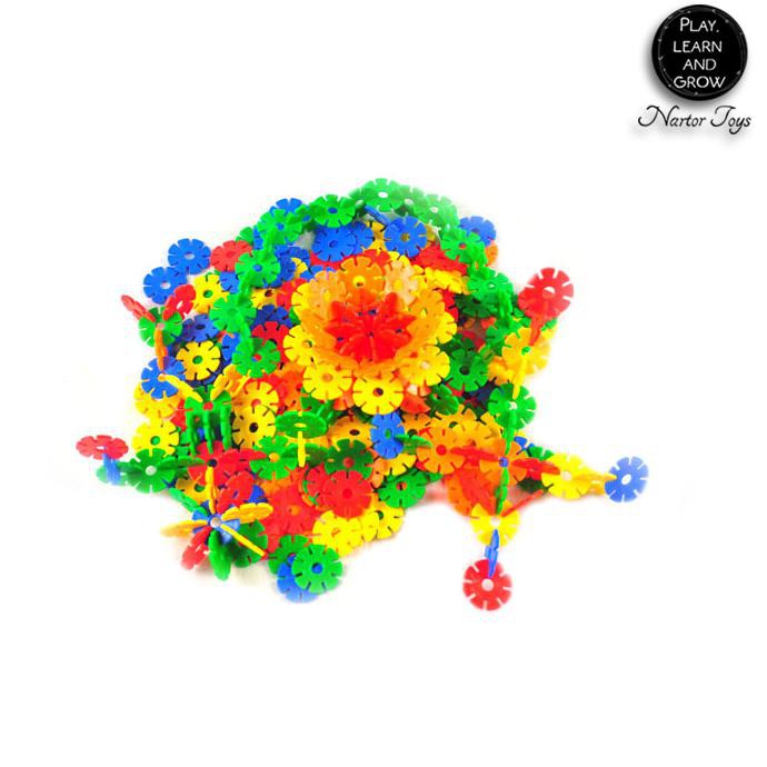 DISKON Mainan Edukatif Anak Meronce Merangkai Bombik Bunga Plastik PROMO Terlaris