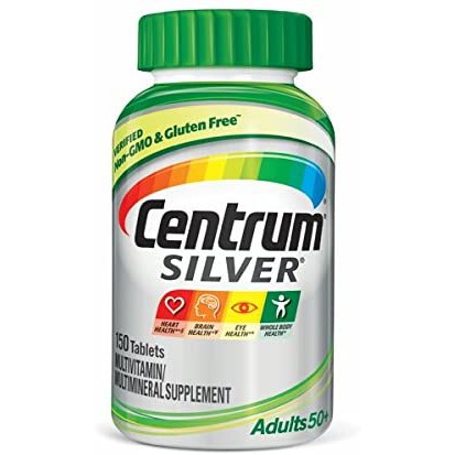 Centrum Silver Multivitamin Adults 50+, 150 Tablets