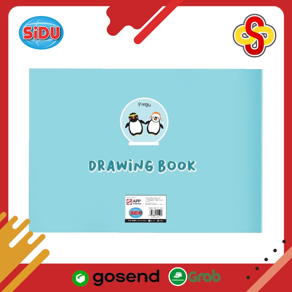 Buku Gambar Drawing Book SiDU A3 Isi 5 pcs