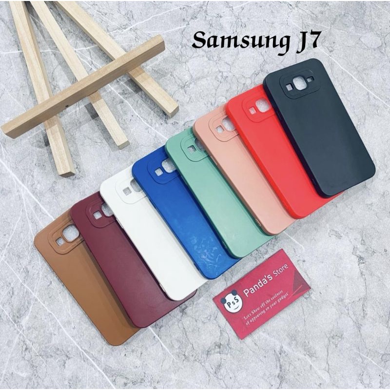 Softcase Pro Camera Samsung J7 / J7 Core Candy Case Full Color 3D Silikon TPU