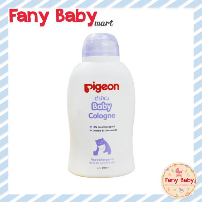 PIGEON BABY COLOGNE CHAMOMILE - PARABEN FREE