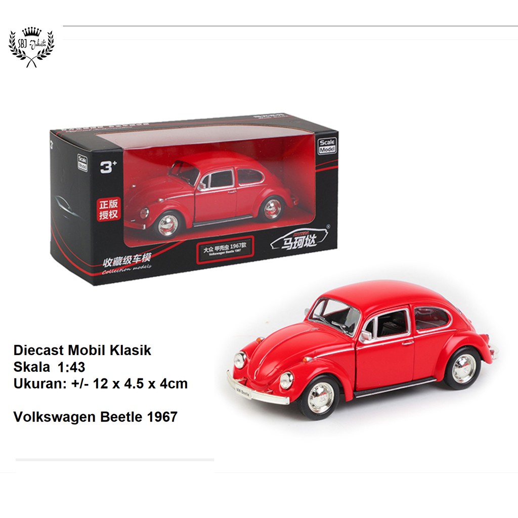 DIECAST Miniatur MOBIL KLASIK KOLEKSI Metal Series HDWtoys Skala 1:43