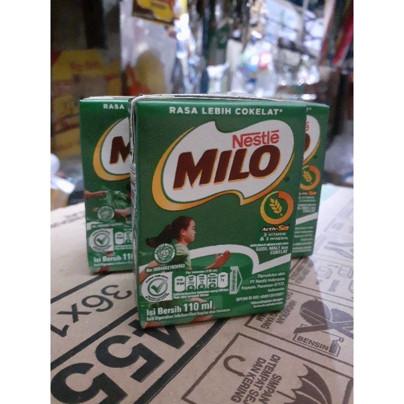 susu milo/milo cair  110ml