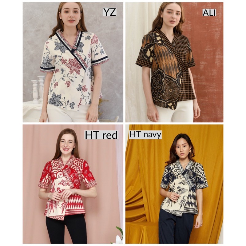 Atasan Batik wanita 267 Series / Batik Wanita Modern / Seragam Batik / Batik Kantor