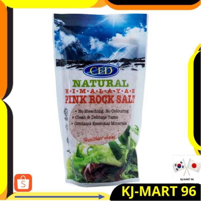 

MAKANAN IMPORT NATURAL HIMALAYAN PINK ROCK SALT 500 GR - GARAM PINK HIMALAYA U/ MANFAAT KESEHATAN
