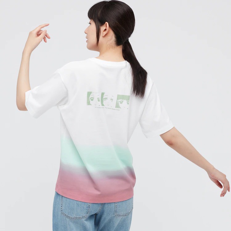 Uniqlo x Anime Demon Slayer Kimetsu no Yaiba Shinobu Kocho shirt