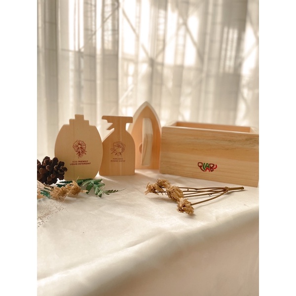 Laundry Playset - Mainan Setrikaan / Mainan Edukasi / Mainan Kayu