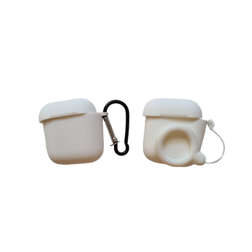 SOFT CASE APPLE AIRPODS 1 2 PASTEL COLOUR  WARNA PASTEL FREE HOOK ATAU RING