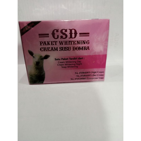 CSD cream susu domba original mds 30gr super original mds