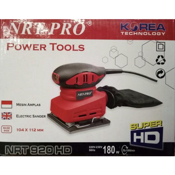 Nrt Pro 920 Hd 920Hd Mesin Amplas Kayu Sander