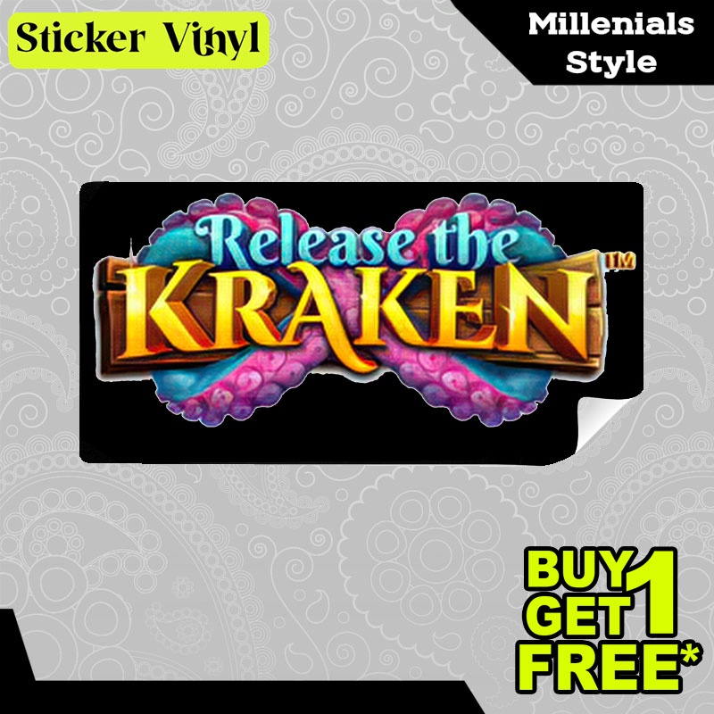 

Stiker Sticker Slot Release The Kraken Pragmatic Play Game Slot Aesthetic Bahan Vinyl Satuan Anti Air