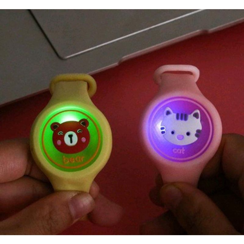 GELANG ANTI NYAMUK LED &amp; NON LED GELANG ANAK JAM TANGAN ANAK