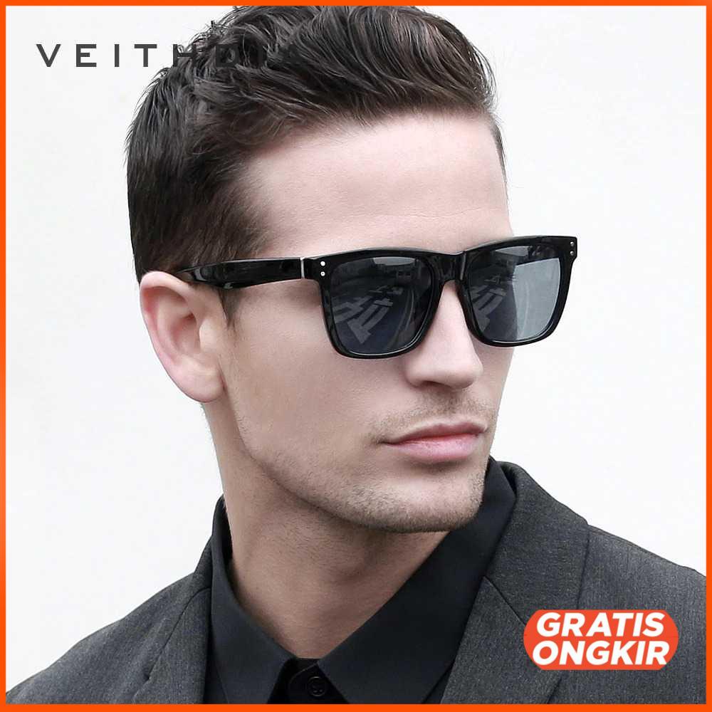 Veithdia Kacamata Classic UV Polarized Sunglasses 7018